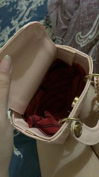 Product Review of Túi hộp nữ dáng vuông da bóng 20cm, túi mini da bóng da lì 15cm from N** P**g L**h ** 3