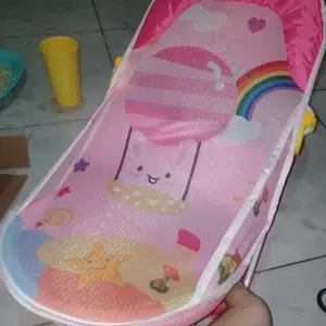 ( FREE BUBLW WRAP ) Baby bather  tempat KURSI mandi bayi Spacebaby SB 115/  SNUGGLE baby bather