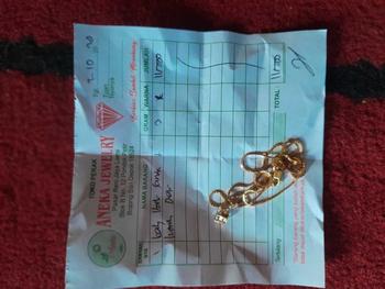 Product Review of Kalung Itali Santa + Liontin Desi, Perak 925 from L**n 0