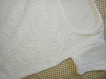 Product Review of Miss you High Quality T Shirt Square Neck Bark Crepe Tela Tee Frenchy from m**🔥 1