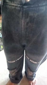 Product Review of Quần Jean Xuông Rách SEE Cạp Chun Cho Bé Gái Ong Women Dáng Suông Sz 11-15 Hàng Việt Nam Pants dài from t** e** y** n**t l** đ** ă** 0