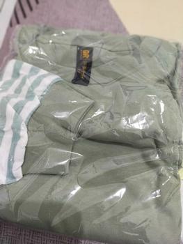 Product Review of QR PROJECT ID - KAOS POLOS OVERSIZE LENGAN PANJANG STRIPE SALUR WITH SLIT from a**🍬 0
