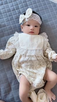 Product Review of Tất bốt len cổ ren cho bé gái sơ sinh 0-3y from N**c L** 1