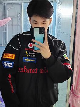 Product Review of Áo Khoác Jack Daniels Vải Kaki 3 Lớp, Có Trần Bông, Logo Hình Trên Áo Được Thiêu Menswear Nam Dài Tay Jacket Tay Dài from 6**g t** đ** t** n**🌝 0