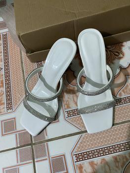 Product Review of Giày Cao Gót Quai Đá 2 Quai Tôn Dáng Thanh Lịch - TOP WOMEN Shoes - Size 35-39 - Nhung, DéP from Đ**h N**t 0