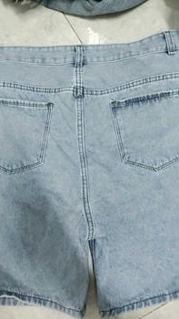 Product Review of Quần Jean Ngố Ống Rộng Bigsize, Màu Đen 3003/ Xám 3004/ Nhạt 3006 Lưng Cao Không Giãn Bigsize 55-90kg from N**n N**c N**n 2