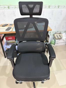 Product Review of [CTH-95] Ghế Công Thái Học RESDANI ,Hỗ Trợ Cột Sống Nâng Hạ Ngả Lưng Tiện ích Ngả Lưng Lên Đến 125 độ Gác Chân Tiện Lợi ghế gaming decor from T**8 3