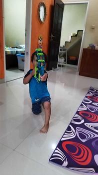 Product Review of [IM] Mainan Panah Target Bola Lengket Dan Lembut / Mainan Panah Tembak Target / Fun Archer Shotting Soft Ball Anak from A**s H**n 0