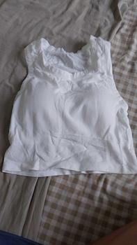 Product Review of Áo Ba lỗ Nữ Áo Croptop Cotton Mềm Mịn Kèm Mút Đệm Ngực Dáng Ngắn Siêu Hot Hàng QC Loại 1 Màu Đen, 5 Màu Kem Đệm Lót Women Thun áo croptop cóáotrong from S**🐈 0