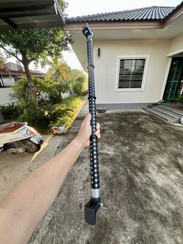 Product Review of 【ส่งจากไทย】60กก ราวแขวนผ้าในรถยนต์ ราวแขวนผ้าในรถ ราวตากผ้าด้านหลังเบาะรถยนต์ ปรับความยาวได้อิสระ รับน้ำหนักได้ from A**k 1