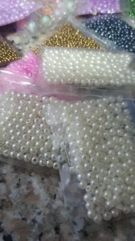 Product Review of 4mm Plastic Pearl Beige Beads 200pcs each pack from M**a M**n 0