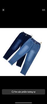 Product Review of Quần jean 9 tấc ống ôm lưng thun 2 nút cào nhẹ co  giãn tốt.m038 Nữ Pants... from Q**h L** 0