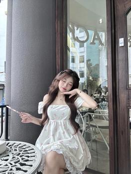 Product Review of Đầm Bí Họa Tiết Nơ Hồng - Sana Mochi Dress (Ảnh thật Chérii chụp) from C**n B**🤍 2