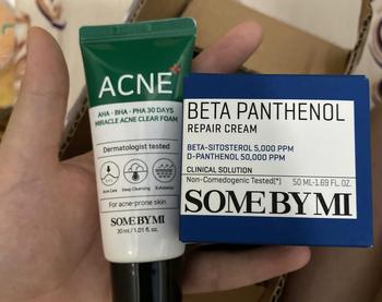 Product Review of [Quà tặng 1 kem mắt 3ml+ 1 real mask] Some By Mi Kem dưỡng ẩm phục hồi Beta Panthenol Repair Cream 50ml from i**_ 1