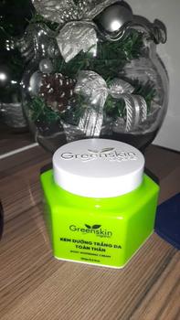 Product Review of Kem Dưỡng Trắng Da Toàn Thân ( Kem Body Lục Giác ) Greenskin Organic - Mỹ Phẩm Hồng Loan from H** h**h 🇭**🇳 0
