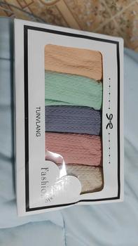 Product Review of B019 กางเกงชั้นใน เอวสูง ผ้าฝ้ายไร้รอยต่อ ระบายอากาศ ขนาดใหญ่ สำหรับผู้หญิง 1แพ็ค5ตัว ฟรีไซส์ from ห**😻 1