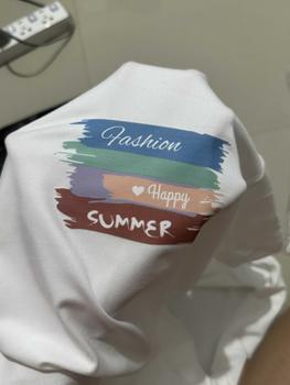 Product Review of เสื้อยืด เสื้อยืดแฟชั่น เสื้อยืดสไตล์คู่รัก Cotton เสื้อพิมพ์ลาย เสื้อยืดขาว เสื้อยืดสีดำ ใส่ได้ทั้งชายและหญิง ผ้านุ่มละมุนสุดๆ ราคาส่ง ส่งเร็ว Clothing from 💁**🧸 0