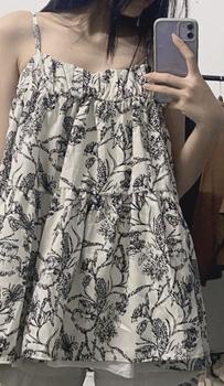 Product Review of Áo váy babydoll hoa nhí Nana21 Nanastore21 Nữ Dress Women Nhung Kem from é**c 1