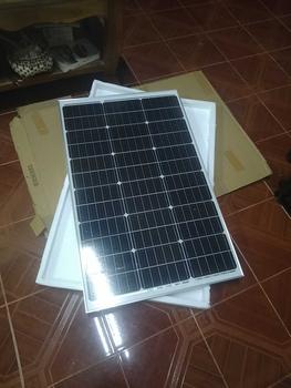 Product Review of แผงโซล่าเซลล์ 100W/200W/300W มีรับประกัน แผง โมโน 100วัตต์200วัตต์300วัตต์ แผงโมโน โซล่าเซลล์ Solar panel แผงพลังงานแสงอาทิตย์ แผงโซล่า มีสายไฟต่อ DC4 ขนาด 80 ซม. หนึ่งเส้นสำหรับแผงเซลล์แสงอาทิตย์แต่ละแผง from ส**์ '**' 0