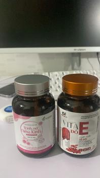 Product Review of -Combo 1 hộp Viên uống bổ sung nột tiết Vita E đỏ hoa anh thảo +2 hộp Trinh Nữ Điều Kinh. Giúp da sáng mịn cân bằng nội tiết, điều hoà kinh nguyệt, hỗ trợ tốt thả bebe(tặng 1 chai Ddvs Lady care  150ml) from T**y 1
