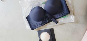 Product Review of Áo lót không dây cài trước mút đệm 5CM nâng đẩy tạo khe, áo quây nữ nâng V1 bản lưng to che khuyết điểm Bra  [CTT] from T**y 3