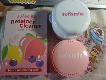 Product Review of Sunsmile กระปุกล้าง สติ๊กเกอร์ติดกล่องล้าง from a**i 0