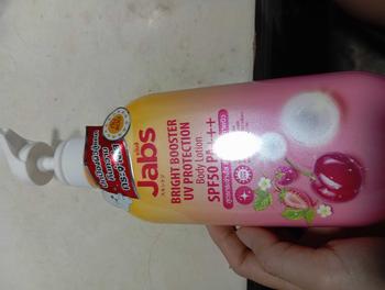 Product Review of Kem dưỡng da CHỐNG NẮNG toàn thân Jabs Bright Booster UV Protection SPF50 PA+++ Brightening Formula 450ml - Lô Thị from y** n**n 1**7 0