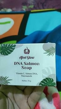Product Review of [2 PCS ]SABUN GLOWING DNA SALMON AFEELGLOW Soap from U**1 3