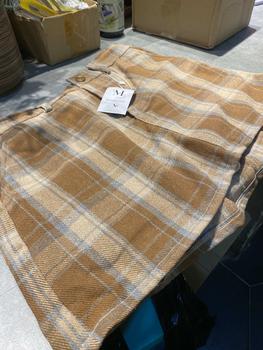 Product Review of (MỞ BÁN) Chân váy chữ A chất nỉ caro phối lưng chun phía sau bigsize 90kg from d**c 0
