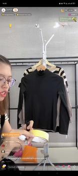 Product Review of 03 Atasan Rajut Wanita Live Model Crop from R**D S**A P**G 🇮** 1