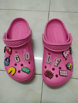 Product Review of #10 Crocs JIBZ เสน่ห์รองเท้า อุปกรณ์เสริม DIY สำหรับผู้ใหญ่และเด็ก ตกแต่งรองเท้าแตะ crocs สำหรับผู้หญิง crocs สำหรับผู้ชาย from g**🌷 1