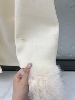 Product Review of Áo Khoác Hai Mặt, Tóc Cáo Thắt Nơ, Phong Cách Mới Cho Nữ, Thanh Lịch, Áo Choàng Trung Bình Và Dài, Thích Hợp Cho Mùa Thu Và Mùa Đông, 2024 from B**n 3