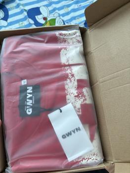 Product Review of Áo thun nam nữ form boxy GWYN OFFSHORE T-SHIRT Cotton Màu Đỏ Cổ Tròn Menswear from 𝙃** ʚ** ⁺** 0