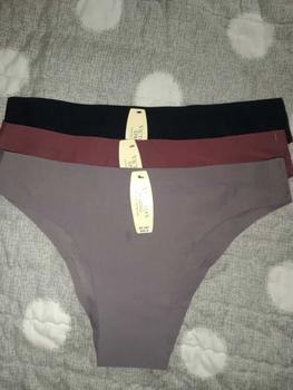 Product Review of 3pcs Victoria`s Spring/ Sweet Women High Quality Seamless Panty Mid-waist Semi Tback  Plain Fabric Silk Womenswear Comfort Soft from e**y 0