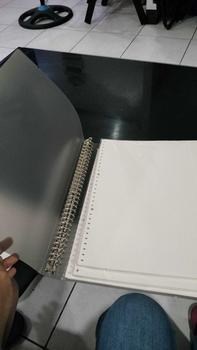 Product Review of LR [Ready Stock] Notebook A5/B5/A4 Refillable Binder Cover Notebook Binder Notebook Refill from f**c 1