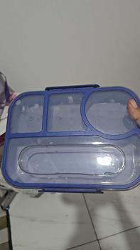 Product Review of LUNCH BOX 3 & 4 SEKAT FREE SPORK I LUNCH BOX BPA FREE I KOTAK BEKAL DENGAN SEKAT from D**y C**a S**o 1