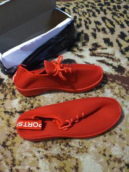 Product Review of SEPATU SNEAKER  WANITA POLOS IMPORT from u**9 0