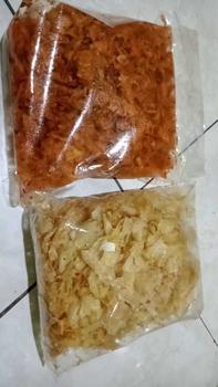 Product Review of 500Gram Keripik Kriwil Pedas Daun Jeruk & Keripik Kriwil Original 500 Gram Keripik Kriwil Sari Asih Cemilan Food Snacks Asin Kerupuk Kerupuk from M**a 0