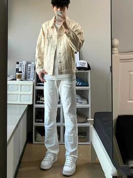 Product Review of Life cycle Quần Jean Rách Tua Rua Phong Cách Mỹ Dành Cho Cặp Đôi, Xu hướng, Quần Ống Loe Siêu Nhỏ, quần jeans nam，quần màu đen boy phố，rock revival chính hãng，boyfriendjeans，cao cấp，bonkers，shiny Menswear Pants from u**0 0