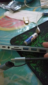 Product Review of [RADY] MAYY 8IN1 Adapter Connector DS01 USB-C Type-c Kable Konekter Multifungsi SD Card TF Card Computer Laptop Phone Table from A**2 1