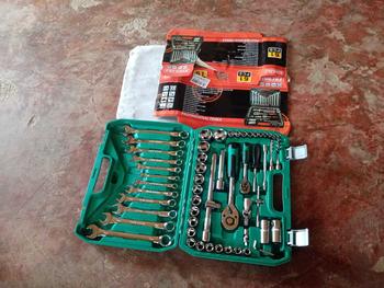 Product Review of 61PCS Srepair Tool Set Socket Wrench Set Car Tools Set Torque Wrench Tool Box Set Wrench Tools Set from w**n 1