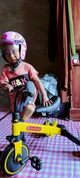 Product Review of HELM RETRO CHIPS ANAK CUSTOM NAMA KARAKTER LITTEL PONY UNTUK USIA 1 2 3 4 5 TAHUN LUCU from W**7 3