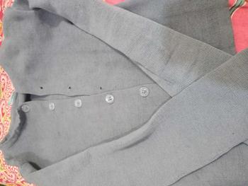 Product Review of Cardigan Crop Rajut Wanita | Slim Fit Body Ld 90cm Knitwear from N**a 2