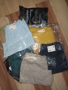 Product Review of CHINO Shorts BUNDLE 5pcs Knee Length Urban Pipe Cotton Lingerie Casual Menswear Fashion Mid Plain Human Stylish mid waist Set Tropical Beige long from 𝚂**𝚜 1