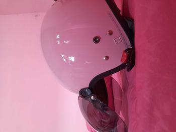 Product Review of Helm Bogo full leher retro premium SNI dewasa hijab Wanita Pria SNI Terbaru Kaca Cembung Motorcycle from p**3 0