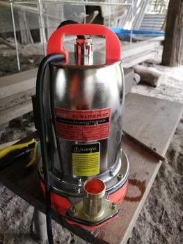 Product Review of SHINING ปั๊มจุ่ม DC 12V 300W มอเตอร์ทองแดงบริสุทธิ์ แรงดันสูง ใช้แบตเตอรรี่ สายไฟ 1.2 เมตร พร้อมคีบแบตเตอรี่ ปั๊มน้ำ ปั๊ม บาดาล ปั๊มจุ่ม ปั๊มแช่ from P**a 1