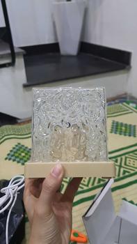 Product Review of Đèn Ngủ decor  NAPOD Gợn Sóng 16 màu ánh sáng trang trí không gian lãng mạn kèm điều khiển từ xa 24 phím. from h**9 0