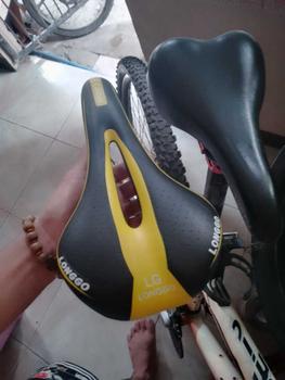 Product Review of LONGGO Bike Saddle seat Bicycle Shock Absorbing Saddle For MTB Bike Hollow Cycling Breathable Saddle from J**ƪ 2