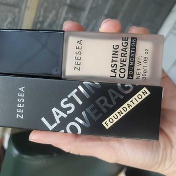 Product Review of (COD)Kem Nền Che Khuyết Điểm Lì Lâu Trôi, ZEESEA, Kiểm Soát Dầu, Không Thấm Nước, Hoàn Toàn Tự Nhiên, 30ml Cosmetic Nữ Mỹ Phẩm from R**y 0