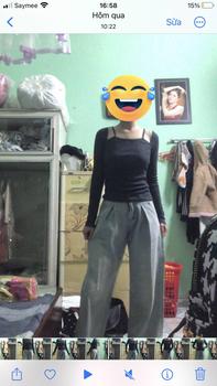Product Review of Quần Jeans Ống Rộng Phong Cách Hàn Quốc KARA 498- Chất vải dày dặn, thoải mãi, dễ phối đồ from Đ** t** h** s** 1